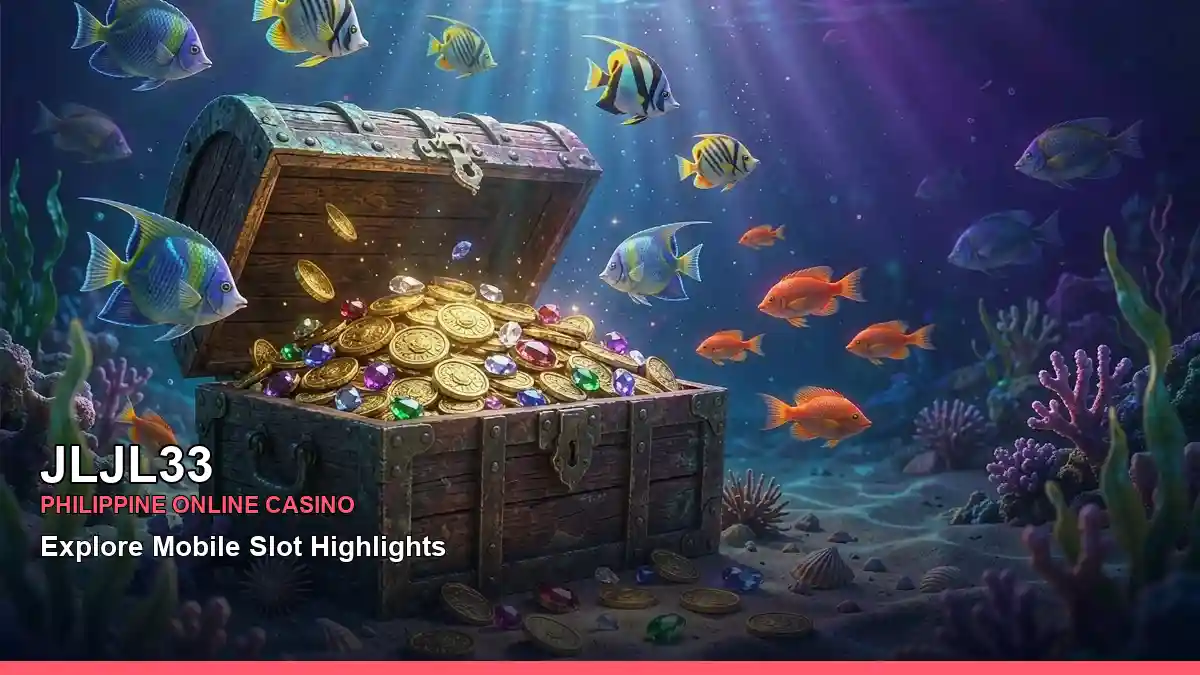 JLJL33 fishing games featuring a Philippine-style casino interface and a legendary sea creature theme