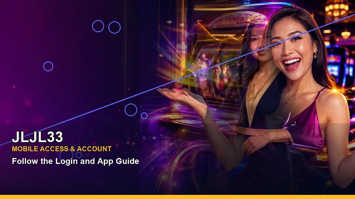 JLJL33 night slot gameplay with an adult Filipina casino host and right-aligned visual framing